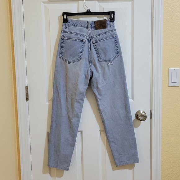 Vintage Calvin Klein Relaxed Fit Denim Mom Jeans Size 2, Light Blue - Picture 2 of 5